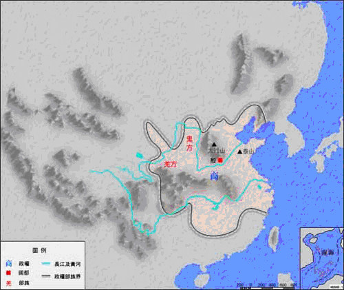 商朝历史简介_中国商朝历史人物事件_商朝商代地图