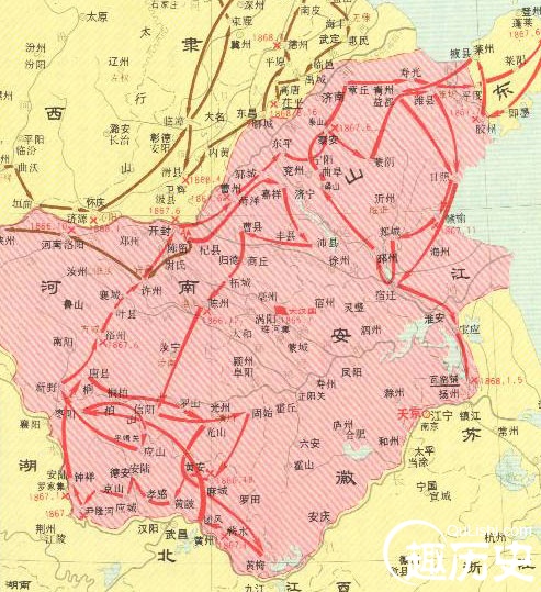 解密太平天国后捻军的覆灭:亡于自己的分裂短视